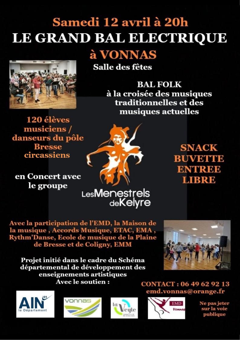 Les écoles de musique du Pôle Bresse préparent leur &laquo;&nbsp;Grand Bal Électrique&nbsp;&raquo; à&nbsp;Vonnas