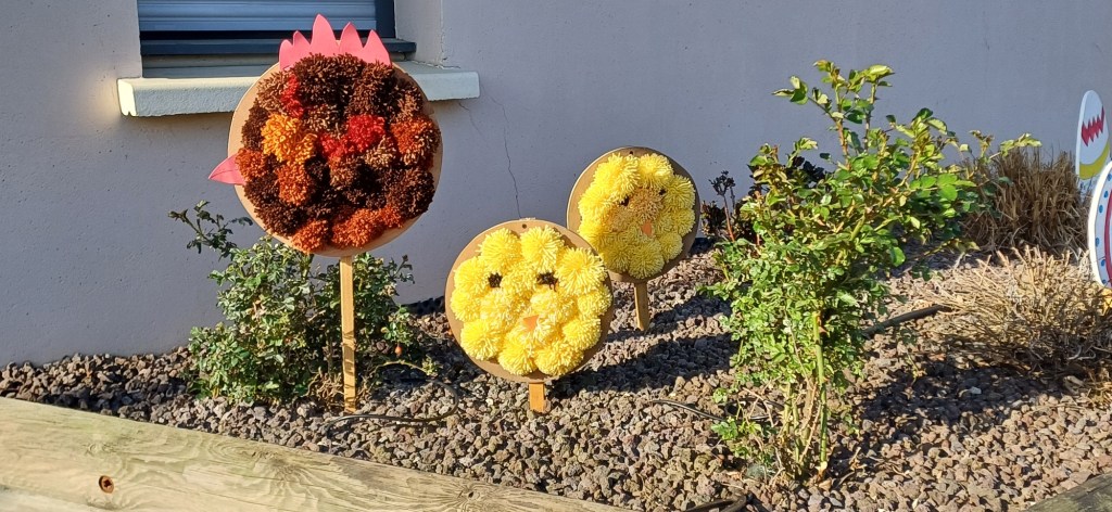 Laiz : le comité des fleurissement décore la commune aux couleurs de&nbsp;Pâques