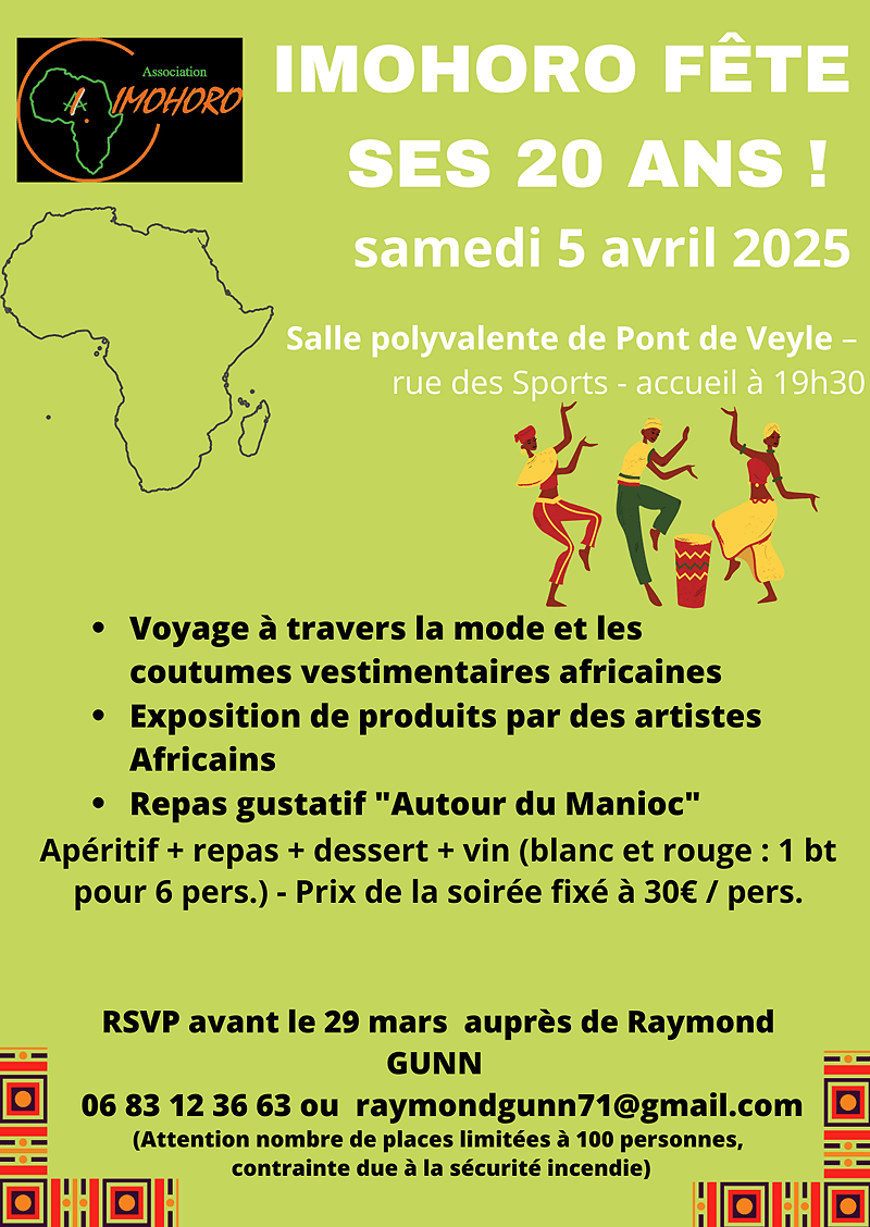 Pont-de-Veyle : Imohoro fête ses 20&nbsp;ans