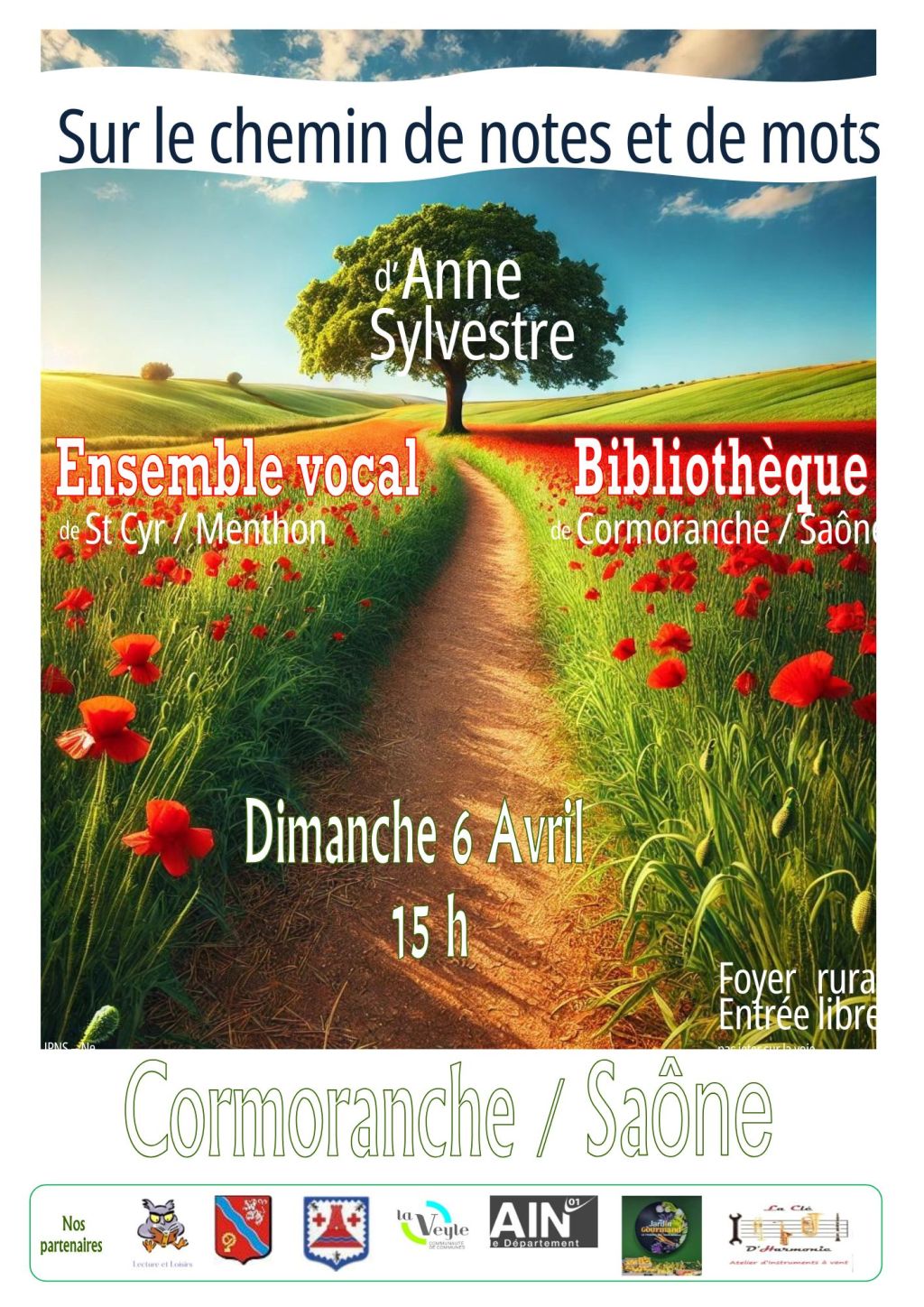 Animation littéraire et musicale en hommage à Anne Sylvestre et Marie&nbsp;Chaix