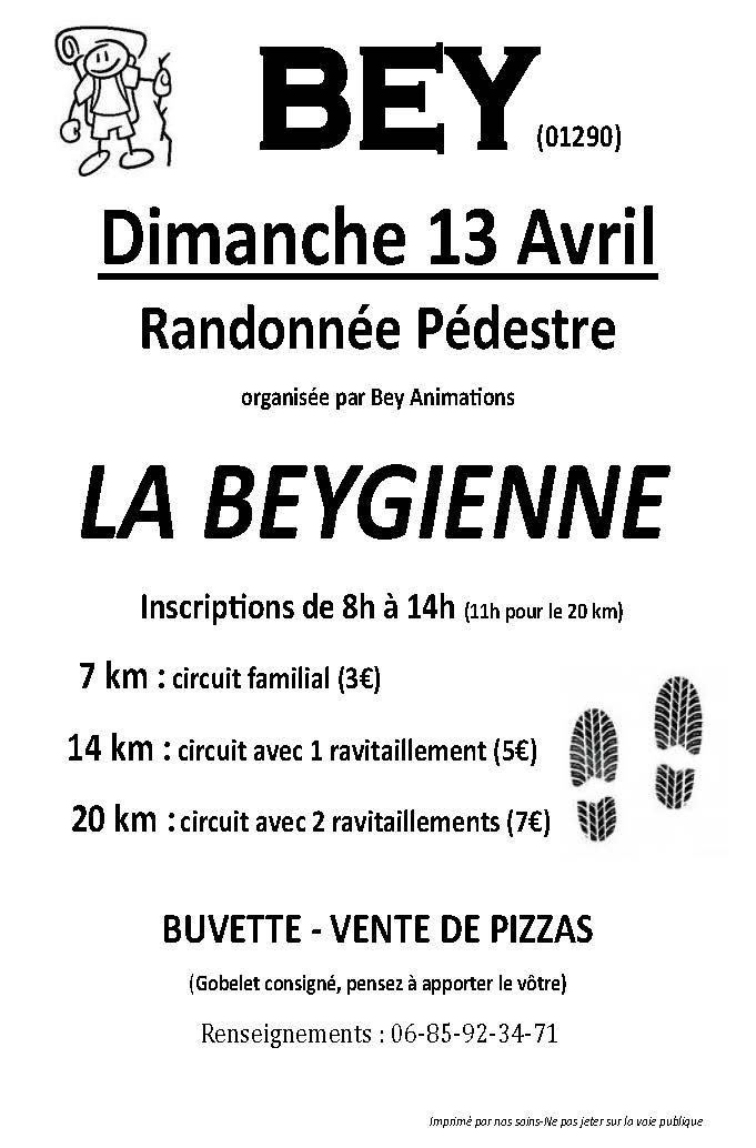 La Beygienne, une randonnée pour les amateurs de marche et de grand air ce&nbsp;dimanche