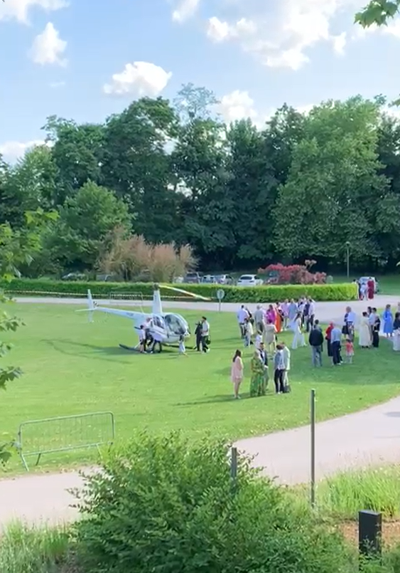 Un mariage de haut vol à&nbsp;Pont-de-Veyle