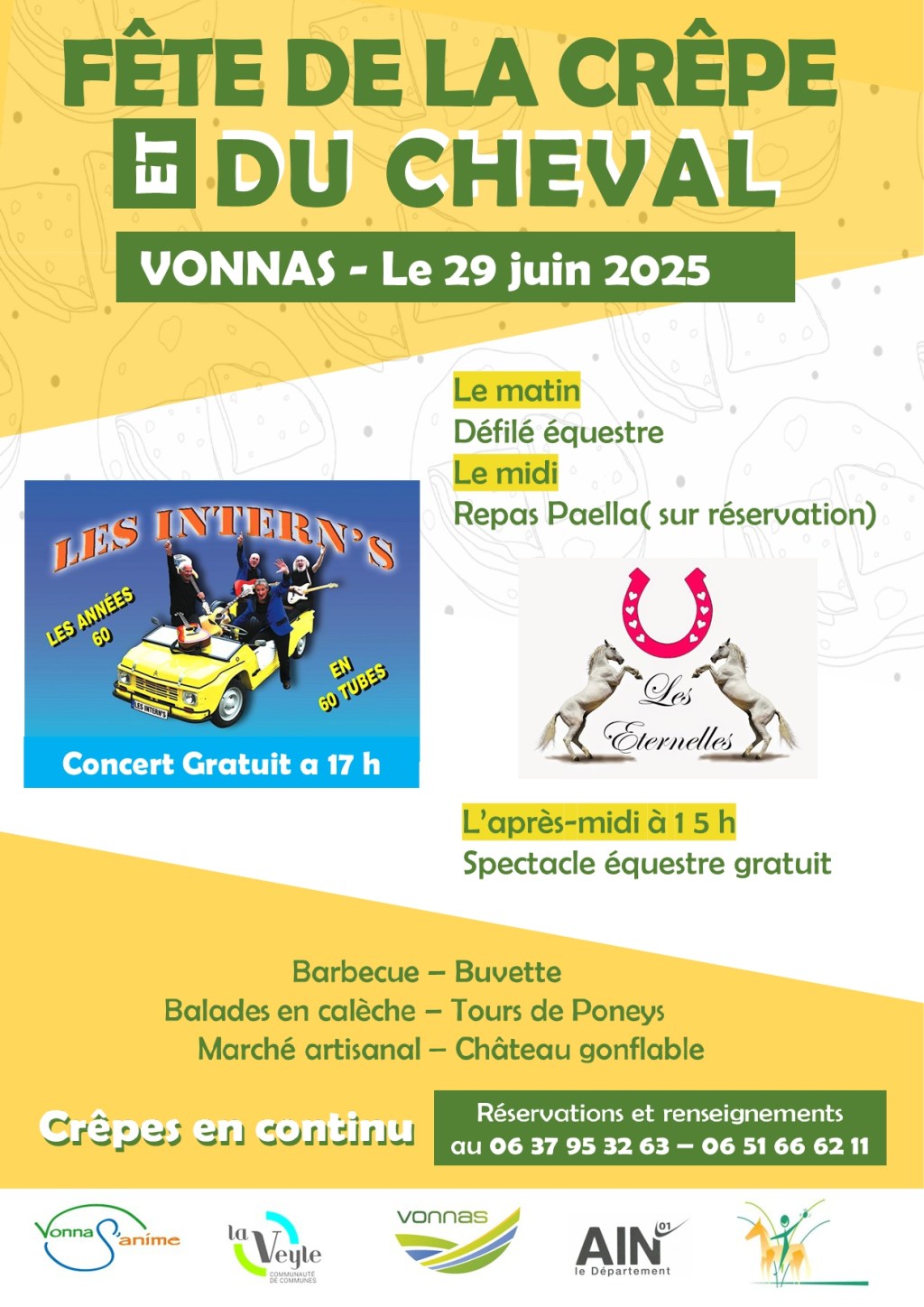 Fête de la Crêpe et du Cheval – le dimanche 29 Juin&nbsp;2025