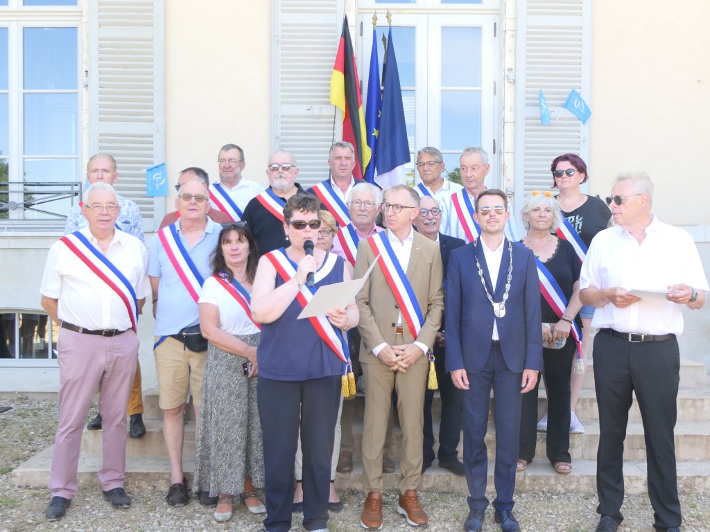 25 ans jumelage Veyle-Straubenhardt à Pont de&nbsp;Veyle