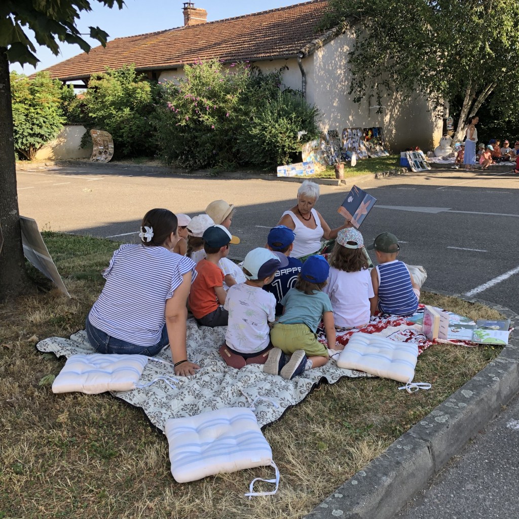 Retour sur une belle matinée &laquo;&nbsp;Partir en livre 2025&nbsp;&raquo; à Cormoranche-sur-Saône