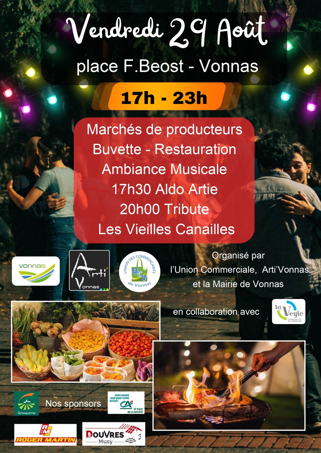 Vonnas se prépare pour son grand marché de producteurs le 29&nbsp;août