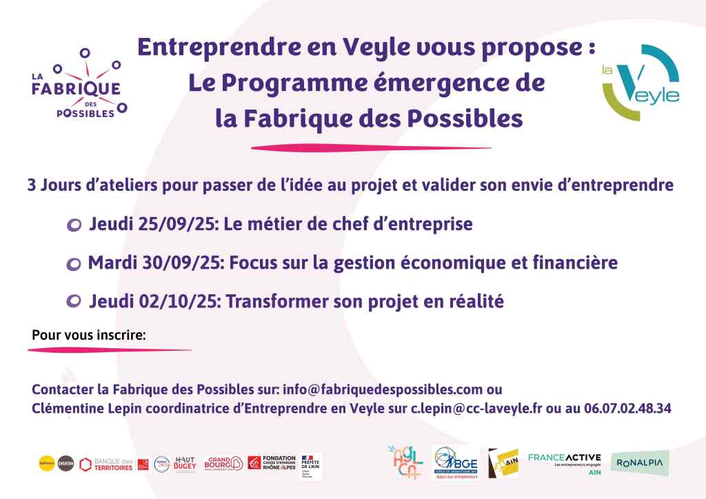 Rendez votre aventure entrepreneuriale possible avec le Pack Émergence  