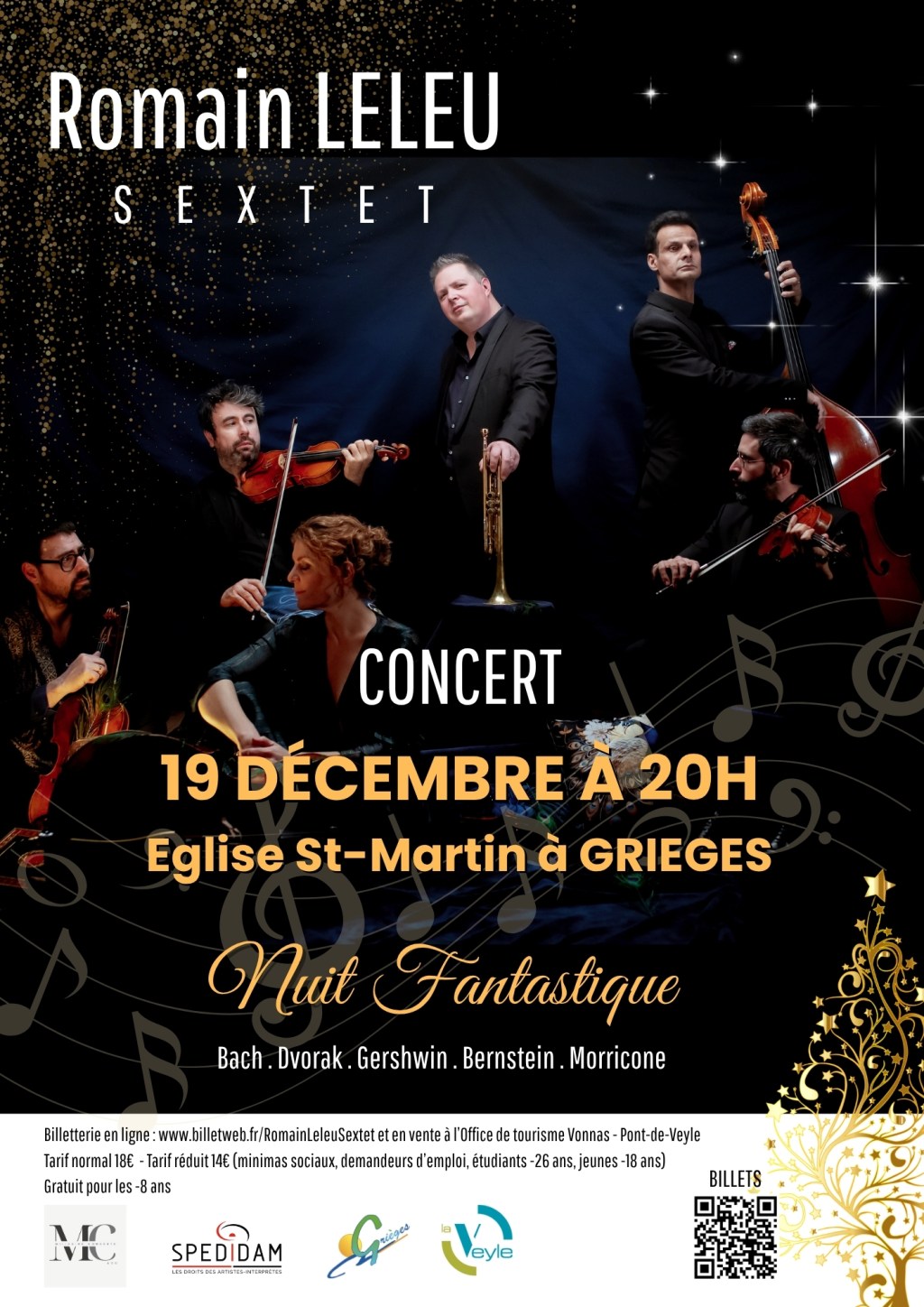 Une « Nuit Fantastique » et envoûtante avec Romain Leleu Sextet à Grièges : la billetterie est ouverte&nbsp;!