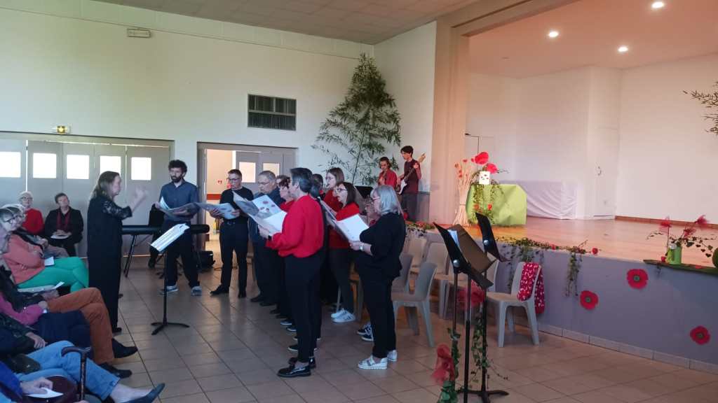 Un concert hommage à Anne Sylvestre à la salle polyvalente de Saint-Jean-sur-Veyle