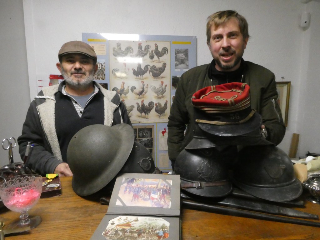 A la boutique P’tit Brin d’Broc à Pont-de-Veyle, une exposition pour commémorer la fin de la première guerre&nbsp;mondiale