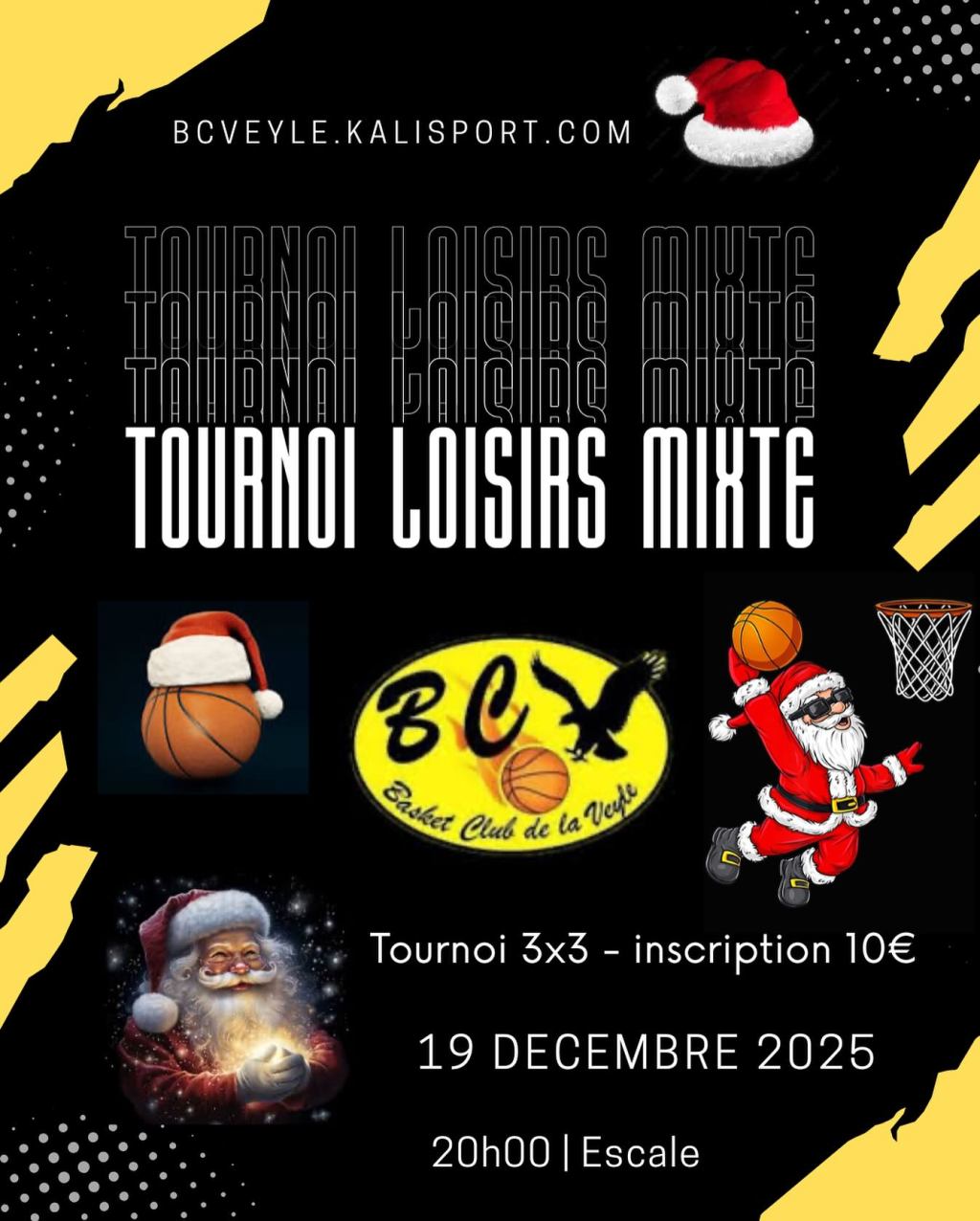 Le Basket Club de la Veyle vous invite à son tournoi de Noël&nbsp;!