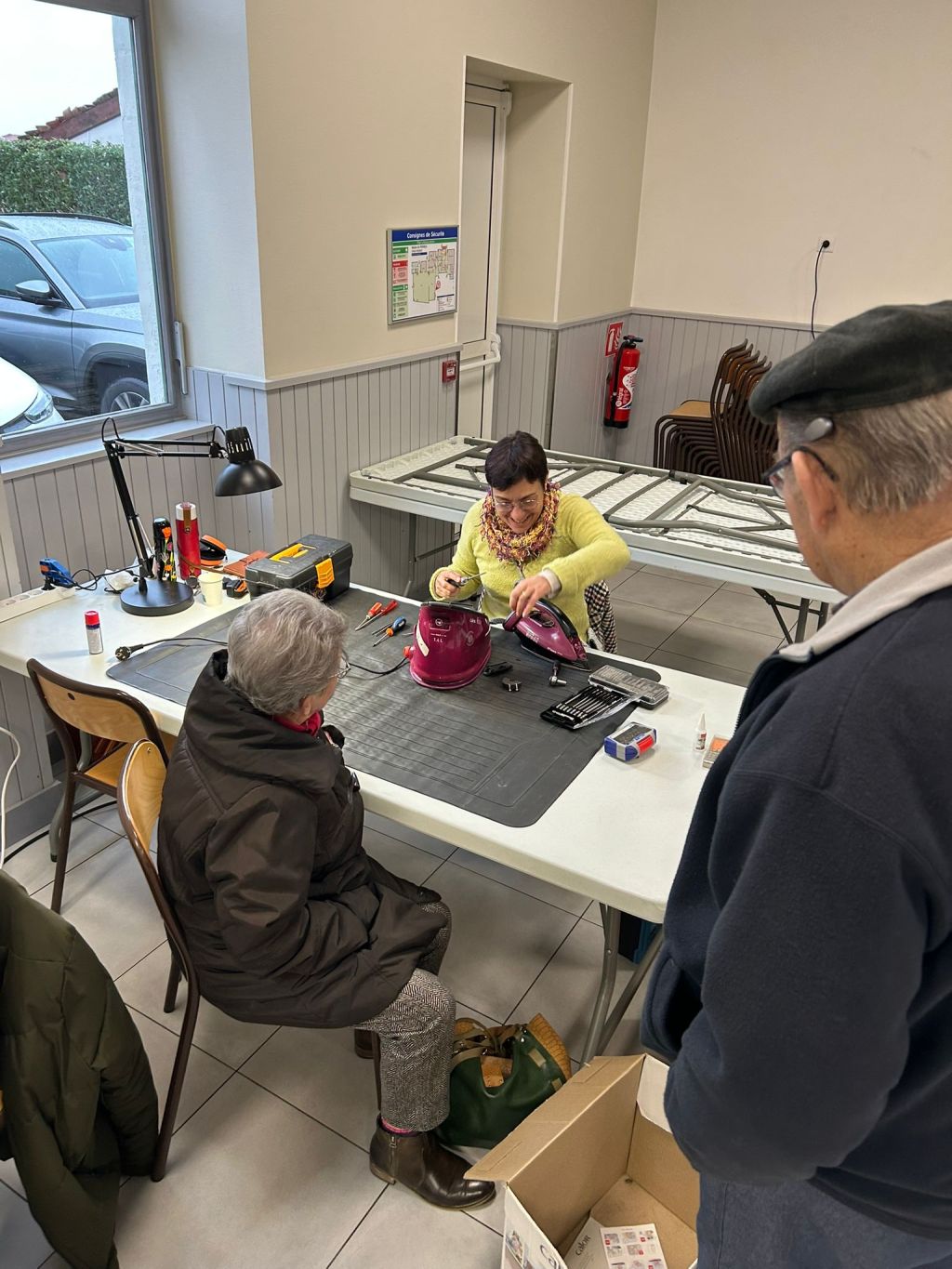 [Retour] Une franche réussite pour le Repair Café du dimanche 30 novembre à&nbsp;Perrex