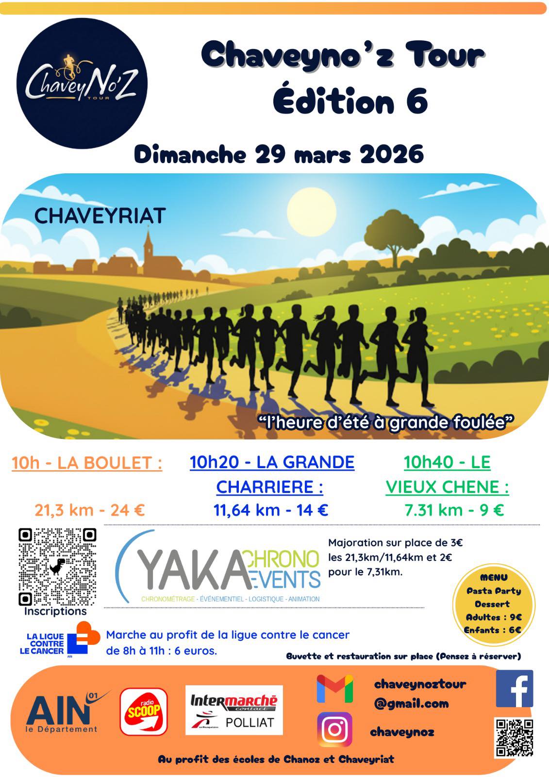 ChaveyNo’z Tour 2026 : Le grand rendez-vous chaveyriati de la course à ...